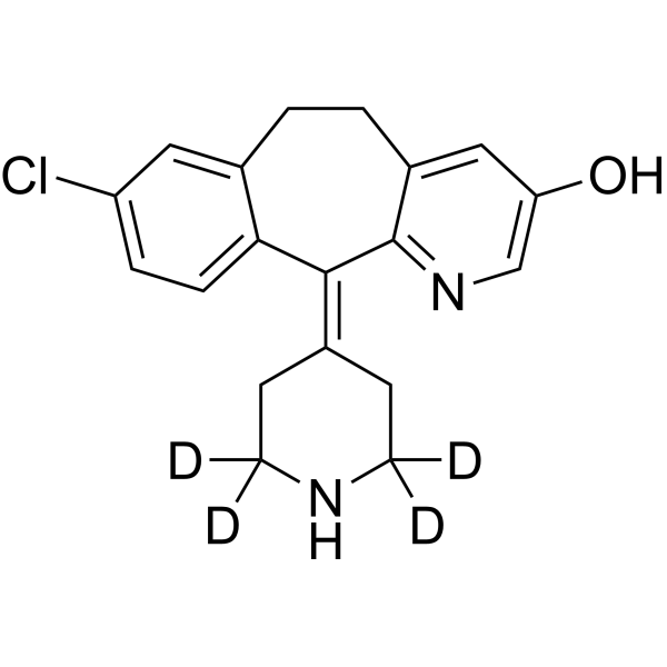 3-Hydroxy desloratadine-d4 (3-Hydroxydesloratadine-d4) 1246819-99-7